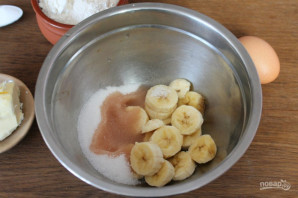 Песочное печенье с бананом - фото шаг 3