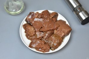 Печеночный торт из говяжьей печени - фото шаг 2