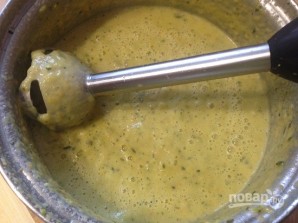 Суп-пюре из цукини с тыквенными семечками - фото шаг 11
