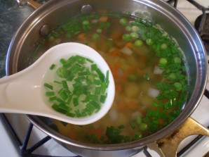 Простой овощной суп - фото шаг 6
