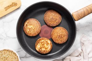 Оладьи из зеленой гречки - фото шаг 10