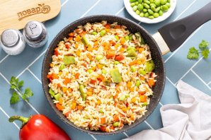 Паста орзо с овощами - фото шаг 9