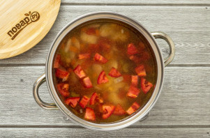 Суп с нутом и фасолью - фото шаг 6
