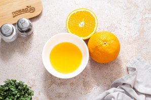Грибы в апельсиновом соусе - фото шаг 4