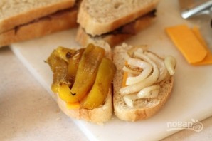 Горячие бутерброды на завтрак - фото шаг 3