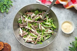 Салат мясной ассорти - фото шаг 12