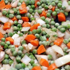 Басмати с овощами и морепродуктами - фото шаг 4