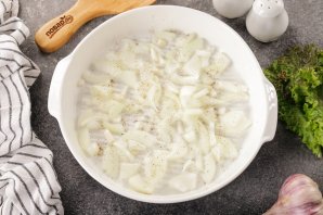 Куриная грудка, запеченная с картофелем - фото шаг 6