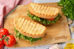 Двойной бутерброд - фото шаг 7