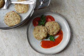 Постные котлеты на пару - фото шаг 12