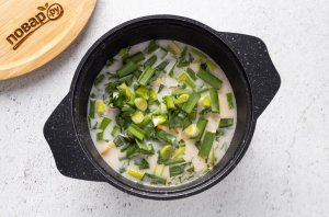 Суп из цветной капусты с шалфеем и петрушкой - фото шаг 5