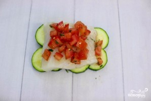 Филе тилапии, запеченное с овощами  - фото шаг 3