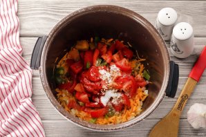 Постные щи в мультиварке - фото шаг 4