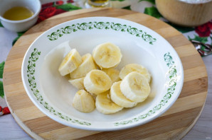 Постное овсяное печенье с бананом - фото шаг 4