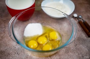 Блинчики на молоке заварные - фото шаг 2