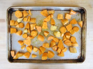 Запечённый сладкий картофель - фото шаг 2