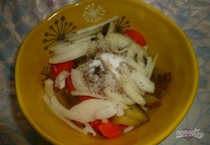 Салат картофельный с огурцами - фото шаг 3
