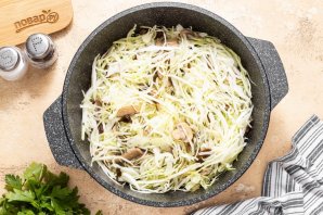 Грибная солянка с овощами на зиму - фото шаг 7