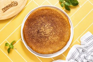 Блины из полбяной муки без яиц - фото шаг 9