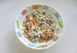 Салат с желудками индейки - фото шаг 12