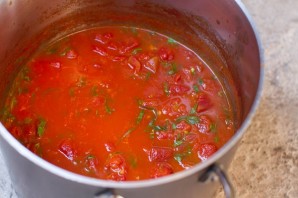 Баклажаны в томатном соусе - фото шаг 3