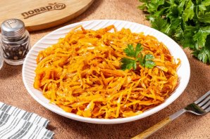 Капуста тушеная с луком - фото шаг 10