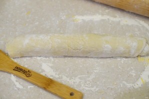 Лепешки сырные на сковороде - фото шаг 7