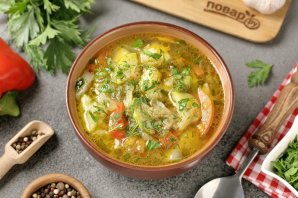 Овощной суп с болгарским перцем - фото шаг 9