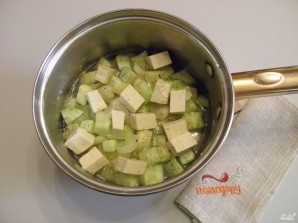 Суп из кабачков с сыром - фото шаг 4