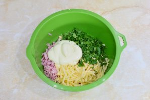 Рулет с ветчиной - фото шаг 6