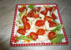 Салат с копченым мясом - фото шаг 5