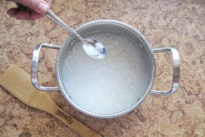 Рисовая молочная каша как в детском саду - фото шаг 4