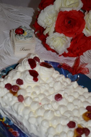 Творожный торт со взбитыми сливками - фото шаг 8