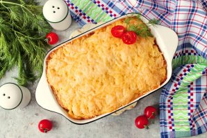 Запеканка с куриным фаршем - фото шаг 15