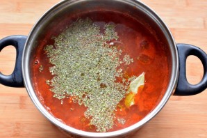 Греческий томатный суп - фото шаг 4