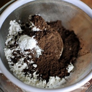 Печенье с мятой и темным шоколадом - фото шаг 1