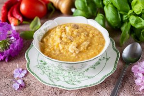 Гороховая каша с мясом - фото шаг 11