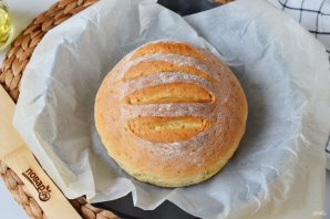Хлеб на кефире в духовке - фото шаг 7