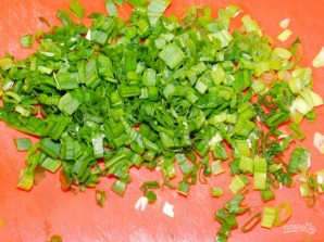 Зеленый овощной салат - фото шаг 2