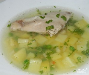 Картофельный суп на мясном бульоне - фото шаг 5