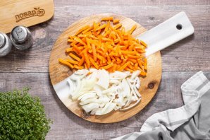 Перловка с грибами - фото шаг 5