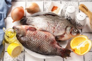 Караси в духовке - фото шаг 1