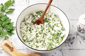 Блины с начинкой - фото шаг 9