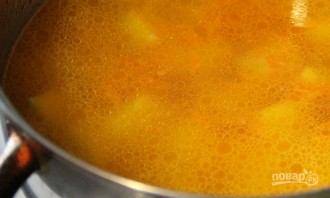 Сливочный суп с фрикадельками - фото шаг 3