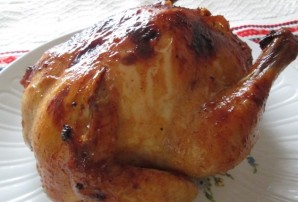 Курица, запеченная с рисом - фото шаг 7