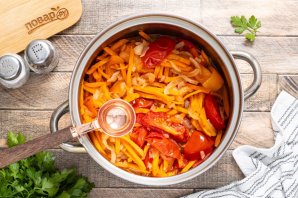 Салат из моркови на зиму - фото шаг 8