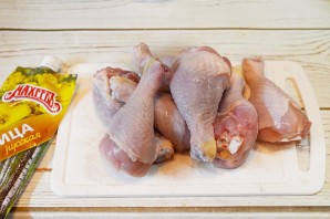 Запеченные куриные голени в горчичном маринаде - фото шаг 2