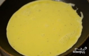 Омлет с козьим сыром - фото шаг 4