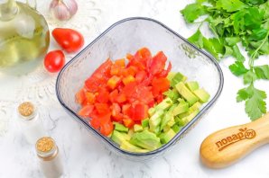 Брускетта с курицей - фото шаг 6