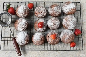 Клубничные маффины - фото шаг 12